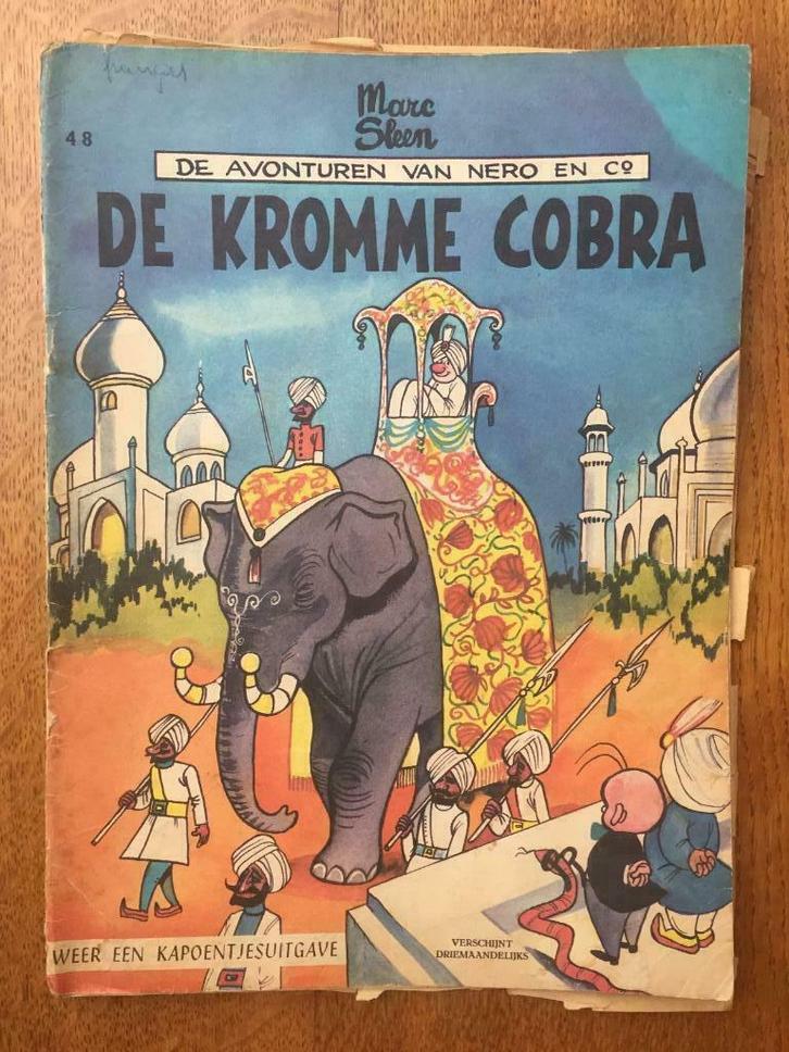 set/3 Nero, Marc Sleen, kapoentjesuitgave, Boeken, Stripverhalen, Gelezen, Meerdere stripboeken, Ophalen of Verzenden