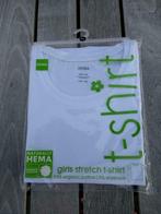 NIEUW wit T-shirt korte mouwen - Hema m.158/164, Kinderen en Baby's, Ophalen, Nieuw, Meisje, Shirt of Longsleeve
