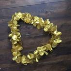 Bloemenkrans goud verkleden carnaval, Kleding | Dames, ANDERE, Maat 38/40 (M), Zo goed als nieuw, Accessoires