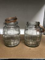 1 grote wekpot, Ophalen of Verzenden, Zo goed als nieuw, Glas