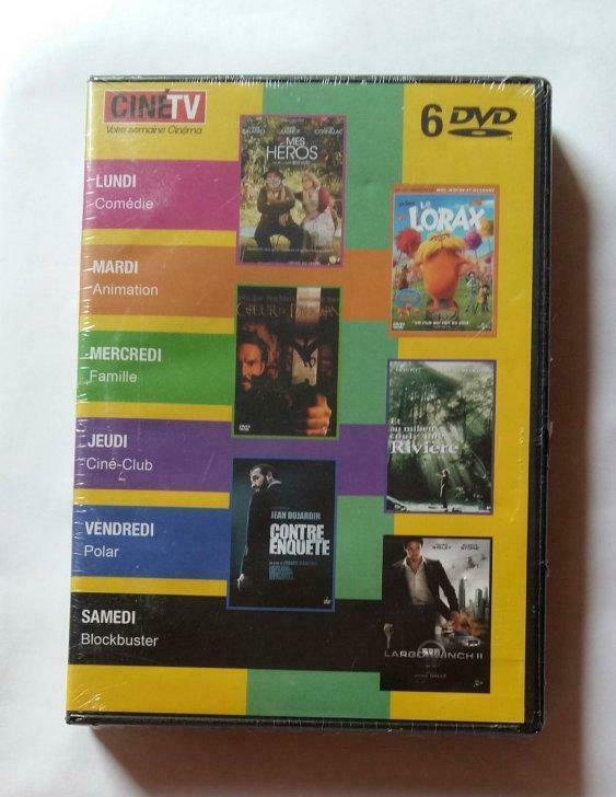 Votre semaine cinéma (Coffret 1 - 6 DVD) neuf sous blister, Cd's en Dvd's, Dvd's | Kinderen en Jeugd, Nieuw in verpakking, Film