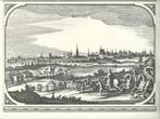 1660 - 1979 - Vue de Bruxelles / Brussel - Nicolaas Visscher, Antiek en Kunst, Ophalen of Verzenden