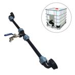 IBC koppelset S60x6 (25 mm. met 3/4” kraan), Nieuw