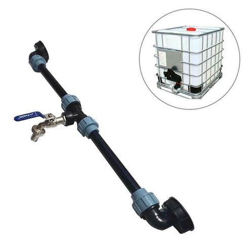 IBC koppelset S60x6 (25 mm. met 3/4” kraan), Tuin en Terras, Tuinslangen, Nieuw