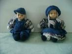 Blauwe poppen, Verzamelen, Poppen, Ophalen of Verzenden, Gebruikt, Pop