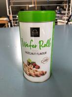 Blik bus Bardollini hazelnut wafer rolls, Ophalen of Verzenden, Zo goed als nieuw, Koek(jes), Overige merken
