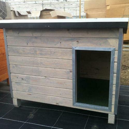 Hondenhok Wood 2 grijs ISO, Dieren en Toebehoren, Hondenhokken, Nieuw, Hondenhok, 65 tot 100 cm, 75 tot 110 cm, Ophalen of Verzenden