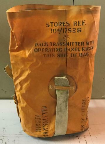 Militaria - RAF - WO2 - Tas voor Dinghy Transmitter, Enlèvement ou Envoi, Autres, Autres types