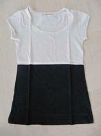 t-shirt kort mouwen beige-zwart maat S, Vêtements | Femmes, Taille 36 (S), Porté, Autres couleurs, Enlèvement ou Envoi