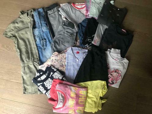 pakket 21 stuks meisjes merkkledij maat: 12 jaar, Kinderen en Baby's, Kinderkleding | Maat 152, Gebruikt, Meisje, Setje, Ophalen of Verzenden