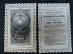 Ancienne carte de prière  eerste mis Emiel Bruffaerts 1882, Envoi, Image pieuse