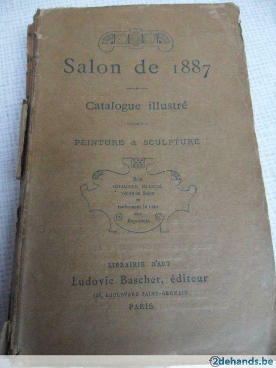 salon de 1887, Antiquités & Art, Antiquités | Livres & Manuscrits, Enlèvement ou Envoi