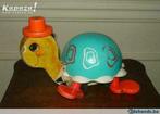 fisher price tip toe schildpad  tortue1962 vintage, Gebruikt, Ophalen of Verzenden, Duw- of Trekspeelgoed