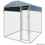 Chenil 4m² + toit enclos chien XXL GALVA parc chien NEUF, Animaux & Accessoires, Envoi, Neuf