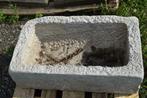 Bac,auge,jardinière en pierre bleue, Jardin & Terrasse, Enlèvement, Utilisé