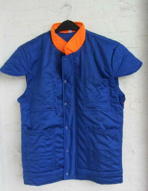 Bodywarmer - blauw / oranje - Nieuw !, Tuin en Terras, Werkkleding, Nieuw, Overall, Ophalen of Verzenden