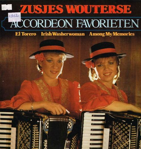 lp    /   Zusjes Wouterse – Accordeon Favorieten, Cd's en Dvd's, Vinyl | Overige Vinyl, Overige formaten, Ophalen of Verzenden