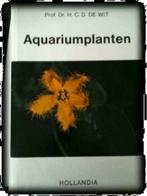 Aquariumplanten, Prof. Dr.H.C.D.De Wit, Boeken, Ophalen of Verzenden, Gelezen, Bloemen, Planten en Bomen