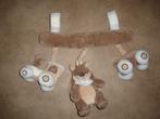 3 verschillende knuffels voor maxi cosi, Kinderen en Baby's, Speelgoed | Knuffels en Pluche, Verzenden, Zo goed als nieuw