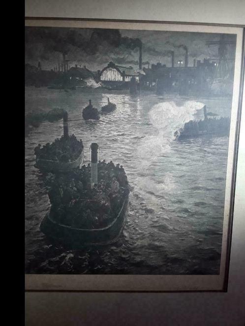 litho, Antiek en Kunst, Kunst | Litho's en Zeefdrukken, Verzenden