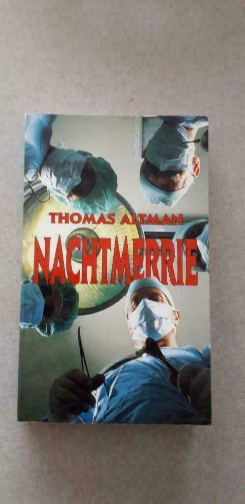 Thomas Altman: Nachtmerrie, Boeken, Thrillers, Zo goed als nieuw, Ophalen of Verzenden