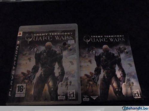 Playstation 3 Quake Wars (orig-compleet), Games en Spelcomputers, Games | Sony PlayStation 3, Gebruikt, Ophalen of Verzenden