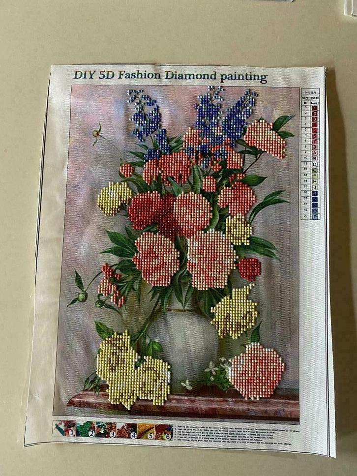 diamond painting, Hobby en Vrije tijd, Knutselen, Nieuw, Knutselwerk, Ophalen of Verzenden
