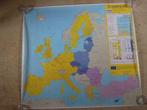 europese landkaart 2004 geplastificeerd 107 x 96, Livres, Atlas & Cartes géographiques, Carte géographique, 2000 à nos jours, Europe autre
