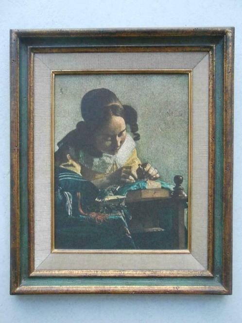 Reproducties oude meesters ingekaderd, Antiek en Kunst, Curiosa en Brocante, Ophalen of Verzenden