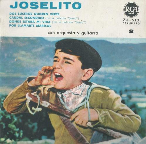 Joselito – Por llamarte Marisol / Caudal Escondido + 2 – EP, CD & DVD, Vinyles Singles, EP, Pop, 7 pouces, Enlèvement ou Envoi