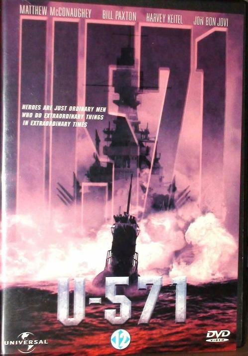 2 dvd u 571 en der untergang, Cd's en Dvd's, Dvd's | Actie, Oorlog, Ophalen of Verzenden