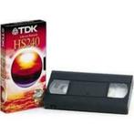 2 X k7 TDK HS 240 VHS Pal secam, Cd's en Dvd's, Overige genres, Ophalen