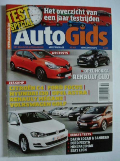 AutoGids 864 Opel Mokka/Renault Clio/Mégane/Citroën C4/Mini, Livres, Autos | Brochures & Magazines, Comme neuf, Général, Envoi
