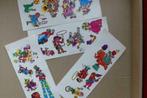 4 oude stickers van Bio Tex, circus attracties, Gebruikt, Ophalen of Verzenden, Merk