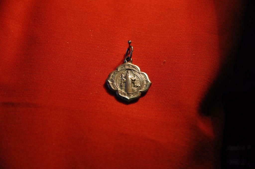 §  medaille religieuse cuivrée (7), Collections, Enlèvement ou Envoi, Utilisé, Bijoux, Christianisme | Catholique