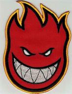 Patch vlam - 92 x 66 mm, Ophalen of Verzenden