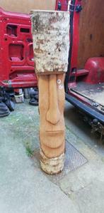 moai 150 cm en bois de cocotier, Jardin & Terrasse, Enlèvement ou Envoi, Neuf