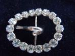 Vintage gesp als een juweel met strass, Antiek en Kunst, Ophalen of Verzenden, Dames