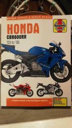 Honda CBR600RR '03 to' 06 (Haynes Service & Repair Manual), Motos, Modes d'emploi & Notices d'utilisation, Honda