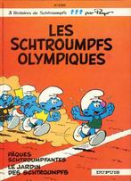 Schtroumpfs (Les),Les schtroumpfs olympiques,Première éditio, Gelezen, Ophalen of Verzenden, Eén stripboek