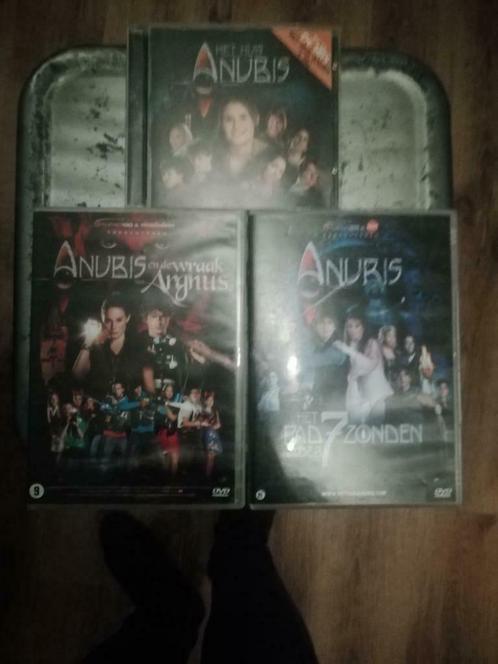 Pakket Huis Anubis met oa vier films en de soundtrack, Cd's en Dvd's, Dvd's | Tv en Series, Drama, Alle leeftijden, Ophalen of Verzenden