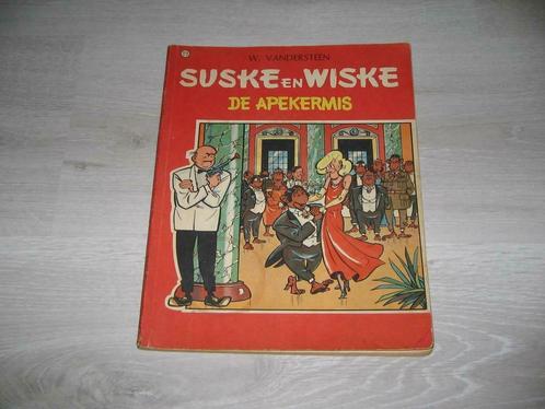 Suske en Wiske nr. 77 : De Apekermis  - 1 DRUK, Livres, BD, Utilisé, Une BD, Envoi