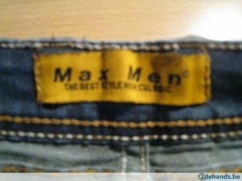 Jeans broek max men, Kleding | Heren, Broeken en Pantalons, Zo goed als nieuw, Blauw, Ophalen of Verzenden