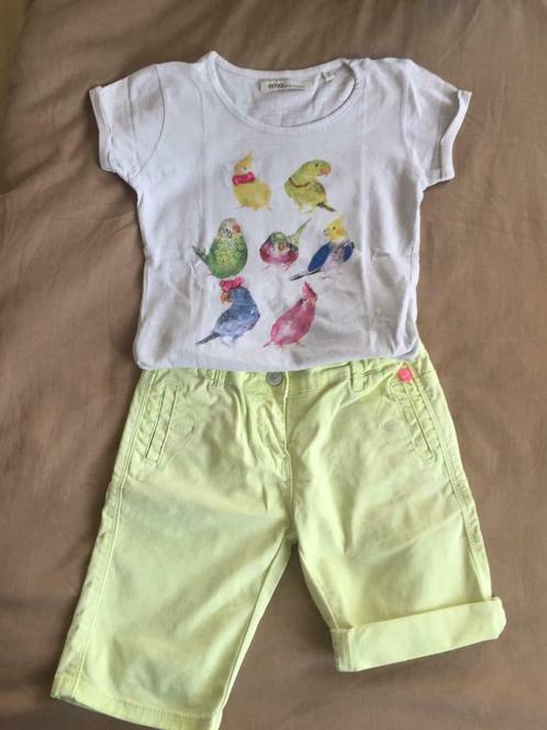 Bermuda babyface 104/110 + t-shirt, Kinderen en Baby's, Kinderkleding | Maat 110, Gebruikt, Meisje, Setje, Ophalen of Verzenden