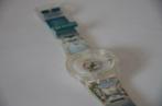 SWATCH 'Smart 10th anniversary' 100% new... collector !!!, Synthétique ou Plastique, Bleu, Enlèvement ou Envoi, Neuf