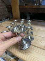 Massieve Indische kaarshouders per stuk. 12 stuks, Ophalen of Verzenden