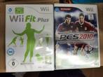 Wii spelletjes perfecte staat wiifit plus en pes 2010, Comme neuf, À partir de 3 ans, 2 joueurs, Autres genres