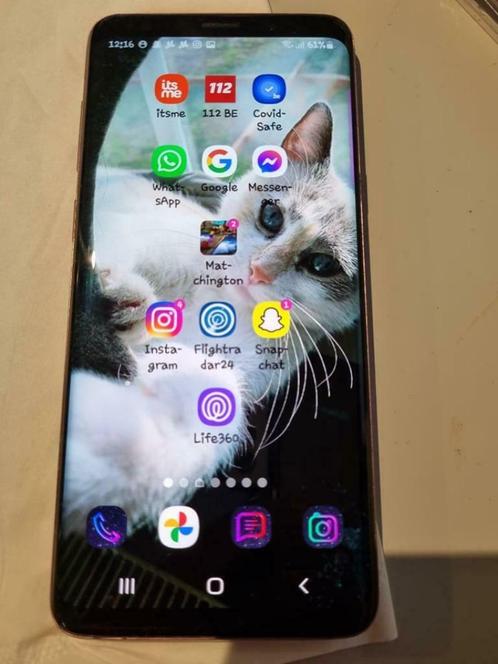 Samsung Galaxy S9 PLUS violet DUAL SIM, Télécoms, Téléphonie mobile | Housses, Coques & Façades | Samsung, Comme neuf, Autres modèles