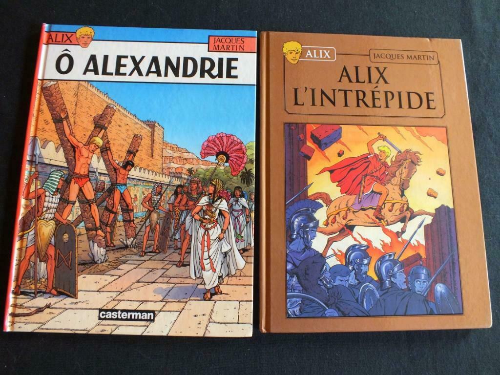 ALIX (2 ALBUMS / 1 E.O).     EDITIONS CASTERMAN, Plusieurs BD, Enlèvement ou Envoi, Neuf, Jacques Martin