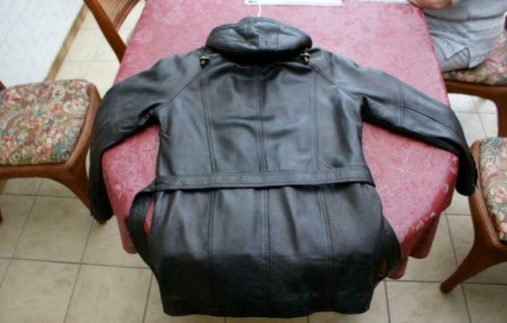 Lederen damesvest, Vêtements | Femmes, Vestes | Hiver, Comme neuf, Taille 36 (S), Noir, Enlèvement